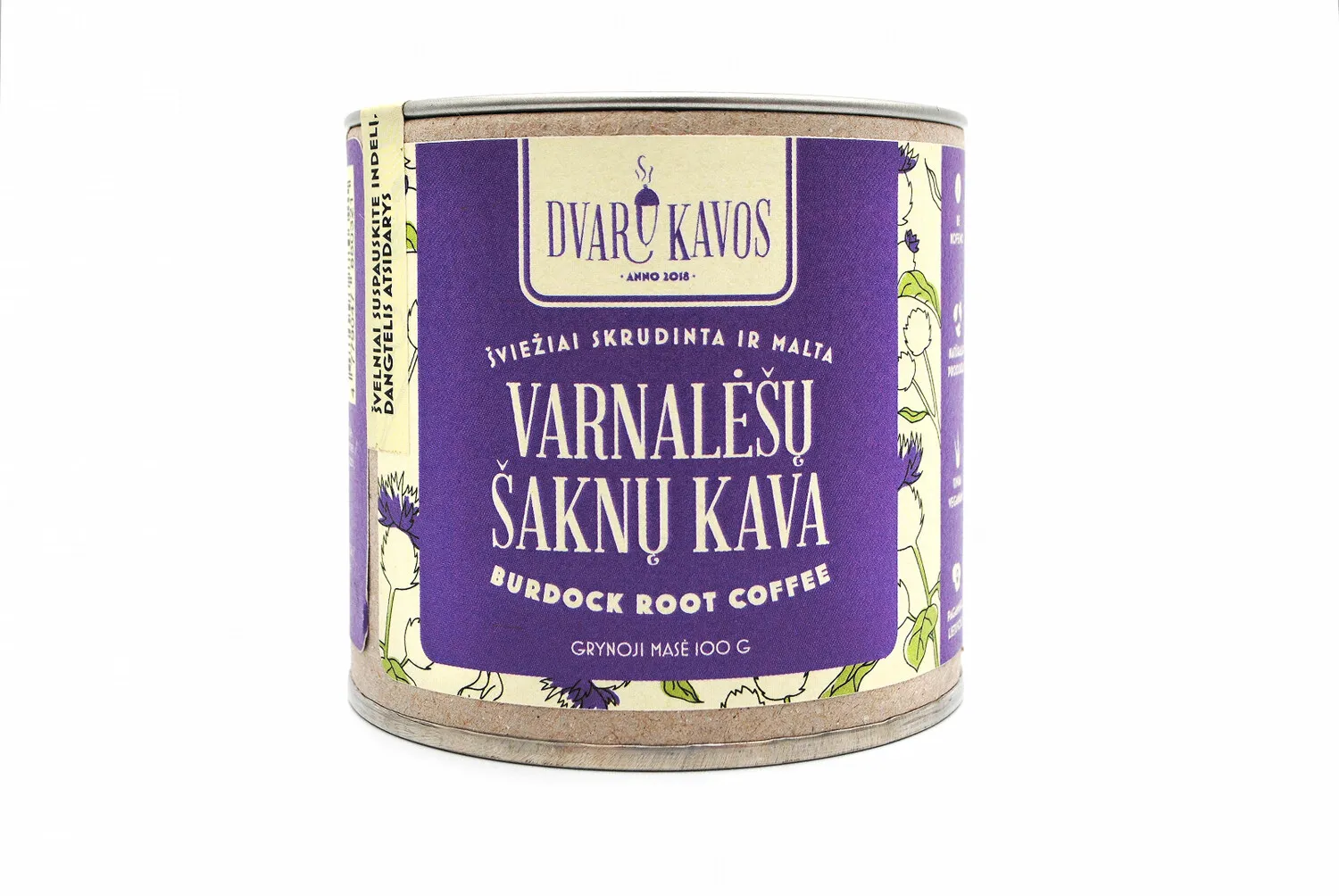 Varnalėšų šaknų kava | Burdock roots coffee